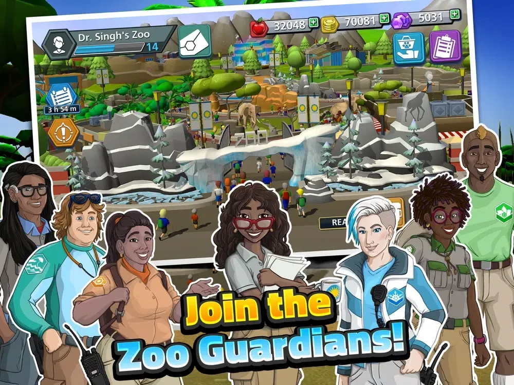 Zoo Guardians iPad 應用截圖